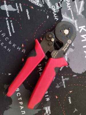 Кримпер кліщі HSC8 6-6a для обпресування накінечників 0.25-6мм2