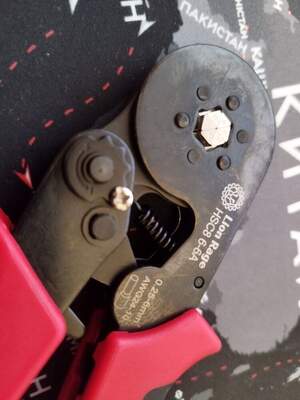 Кримпер кліщі HSC8 6-6a для обпресування накінечників 0.25-6мм2